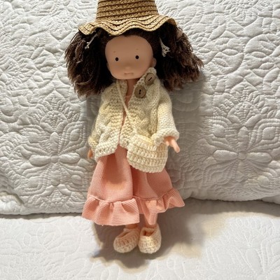 Evgeniya Elizarova Waldorf Brown Hair Doll