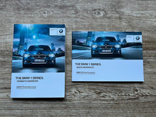 BMW 1 SERIES 3 & 5 DOOR (2011 - 2015)  HANDBOOK - OWNERS MANUAL.