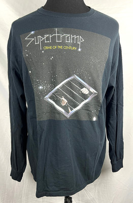 Supertramp Crime of the Century Black L/S T-Shirt XL