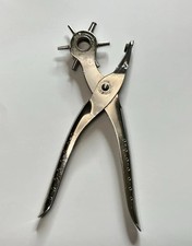 Vintage C. S. Osborne 6 sz Leather Punch Revolving Rotary Leathercraft England