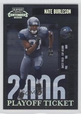 2006 Playoff Contenders Playoff Ticket 63/199 Nate Burleson #86 0o9