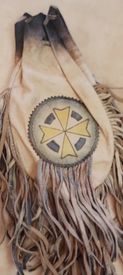 **非常棒老式/复古美国天然手工药包质量非常好!!* — 第 2/4 张图片