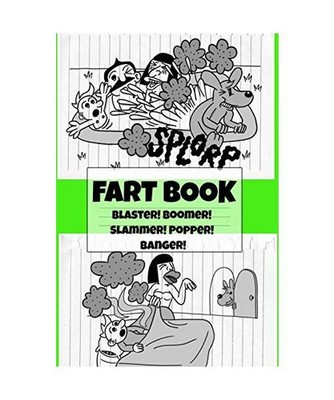 Fart Book: Blaster! Boomer! Slammer! Popper! Banger! Farting Is Funny Comic Illu