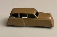 Goodee 1950's Diecast Toy Car Brown Sedan