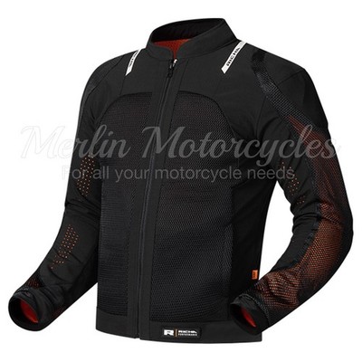 RICHA FORCE 2 D3O  AA UNDER / OVER BODY ARMOUR AIR MESH JACKE - SCHWARZ