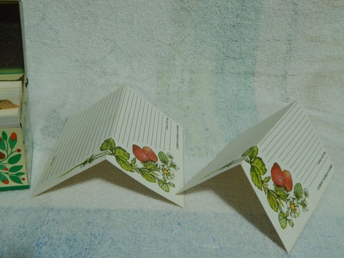 Hallmark (USA) Retro Metal Rectangle ~ Recipe Box w/ Conimar Inserts ~ 1980 - Bild 13 von 20