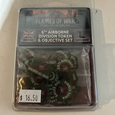 Flames of War Late War British Token  Objective Set BR907 Brand New Sealed