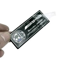 AMG Special Edition Logo Emblem Multimedia Badge Sticker Aufkleber Mercedes 