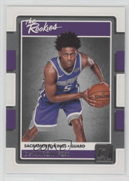 2017-18 Panini Donruss The Rookies De'Aaron Fox #5 0s5s