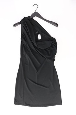 Vero Moda One-Shoulder-Kleid Regular Kleid für Damen Gr. 38, M Ärmellos schwarz