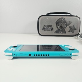 Nintendo Switch Lite HDH-001 32GB Handheld Console Turquoise +Case +Charger