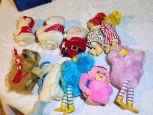 Lot Of 10 Vintage 1980s Pencil Pinchers/Huggers Alf, Russ Loonie Birds Vintage C