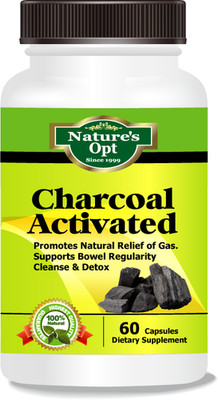 Charcoal Activated, Cleanse & Detox, Supports bowel regularity