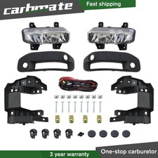 Front Bumper Led Fog Light Lampsbracket For 2019-2020-2022-2024 Dodge Ram 1500 Front Bumper Led Fog Light Lampsbracket For 2019-2020-2022-2024 Dodge Ram 1500