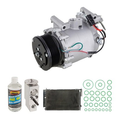 For Honda Civic 2006-2011 A/C Kit w/ AC Compressor Condenser & Drier DAC
