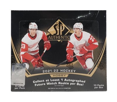 2021/22 UPPER DECK SP AUTHENTIC HOCKEY HOBBY BOX