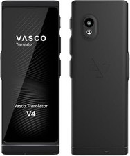 Vasco Translator V4 108 Languages, 200 Countries Lifetime Free Data, Black Onyx