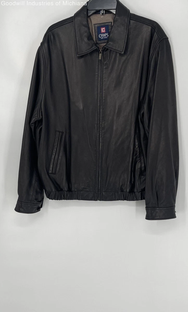 Chaps Leather Jacket products for sale | eBay