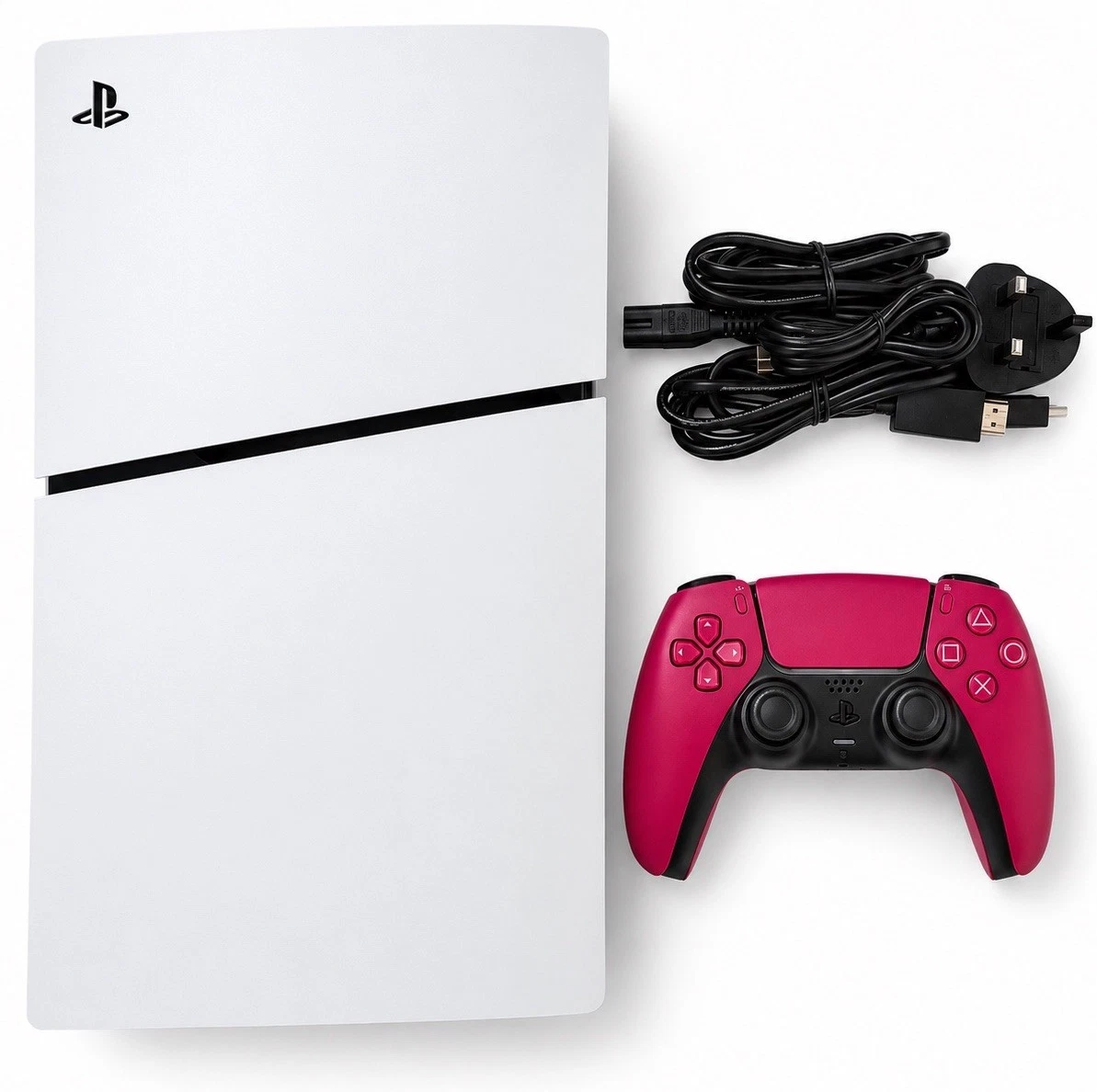 Sony PlayStation 5 PS5 Slim Digital Edition Console + Red Controller Tested