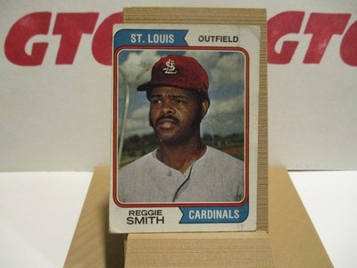 1974 Topps Baseball Reggie Smith Card #285