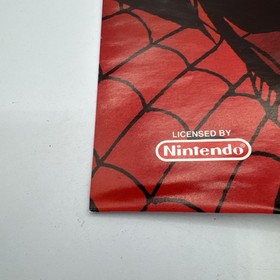 Spider-Man Return of the Sinister Six NES Nintendo Insert Poster & Manual Only