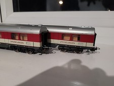 2x Lima Speisewagen DB Coaches