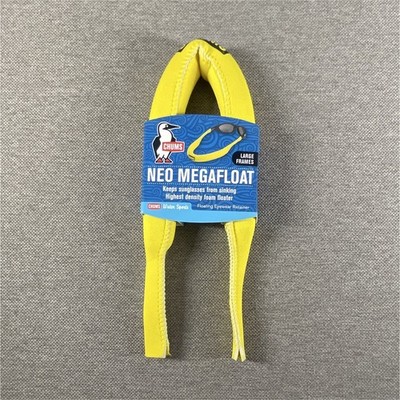 Chums Neo Megafloat Floating Sunglasses Retainer Strap Yellow Neoprene