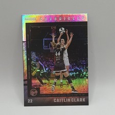 2025 Panini Caitlin Clark Foil Holo Chronicled Caitlin Clark Fever #4