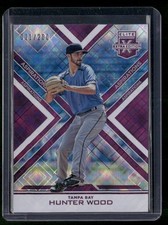 2016 Panini Elite Extra Edition #137 Hunter Wood Aspirations Purple #/200