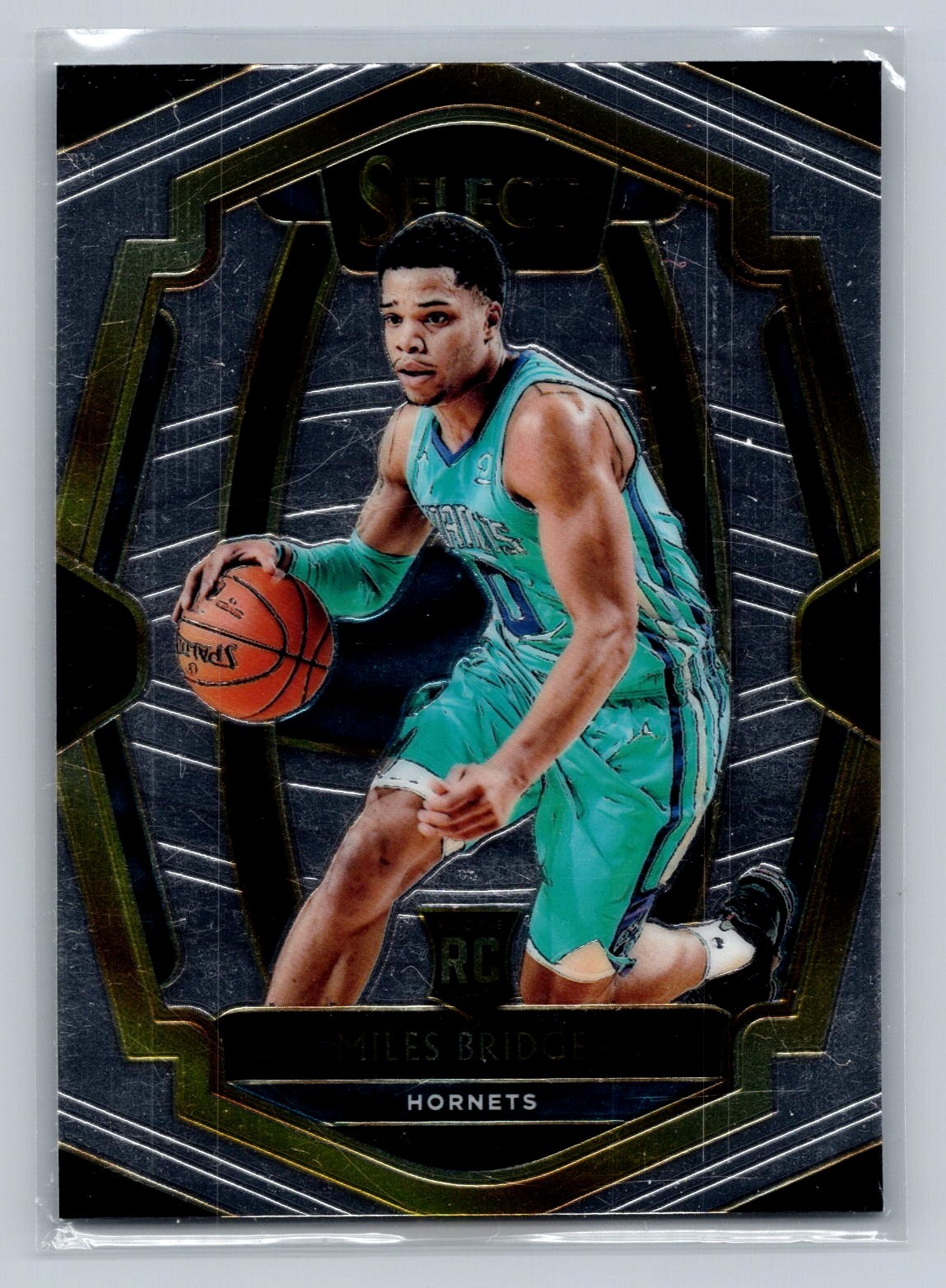 MILES BRIDGES 2018-19 PANINI SELECT PREMIER LEVEL RC #114 CHAROLETTE HORNETS