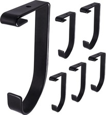 6-Pack Storage Hook for Garage Ceiling Rack & Wall Shelves, Alloy Steel, 70lbs 