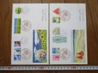 Japan Stamp First Day Cover Greetings Summer 2 Covers Large format 2017