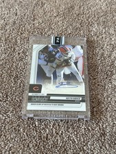 2025 Panini Instant Austin Booker Auto /99 Chicago Bears RC Signed Card #312