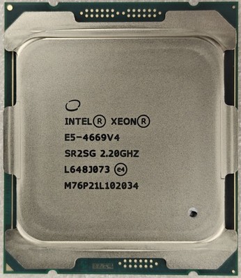 Intel Xeon E5-4669 V4 2.20GHz 22 core 44 threads 135W LGA-2011-3 CPU processor