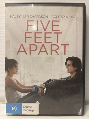 Five Feet Apart DVD Feat. Jim Gleason Ariana Guerra R4 PAL Free Postage