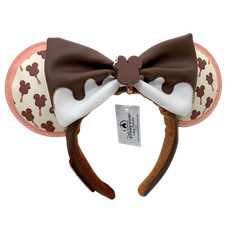 Disney's Minnie Mouse Ears Loungefly Ice Cream Bar Scented Headband US Stock