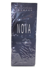 Nova Hair Dye Shampoo, Nova Hair Care, Black Hair Shampoo 17.63 oz 500 ml