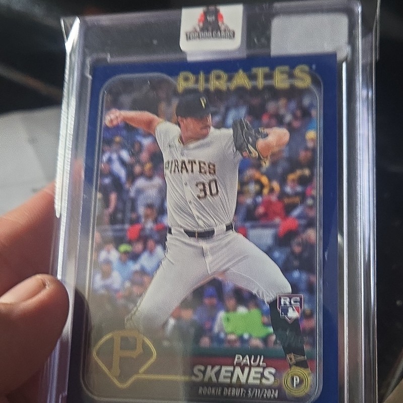 Topps 2024 Update Series Paul Skenes Pirates RC Rookie Debut #US288