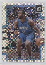 2017-18 Panini Donruss Optic Checkerboard Prizm Jonathon Simmons #109 0c2