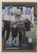 2017 Panini Donruss Rookies Jersey Number /40 Jarrad Davis #360 Rookie RC