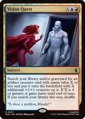 1x Vision Quest - Foil MTG - Marvel Super Heroes - NM-Mint