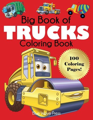 Big Book of Trucks Coloring Book | Blue Wave Press | Taschenbuch | Englisch