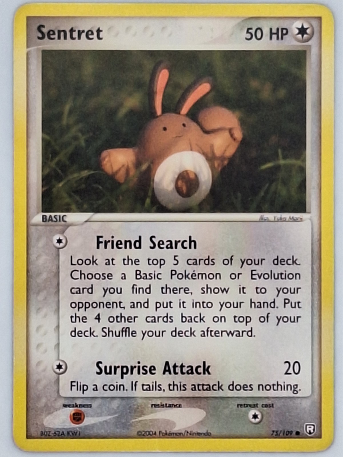 Sentret 75/109 Pokemon - Team Rocket Returns MP