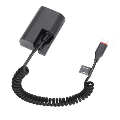 LP-E6 Dummy Battery Decoded LP-E6 Battery Replacement with Type-C Spring Powe...