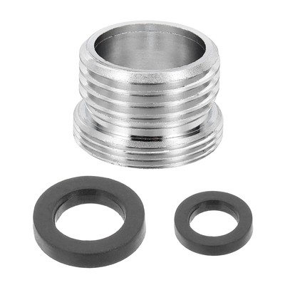 Faucet Aerator Adapter 1/2'' Male to M22 Male with Washer 15mm Length