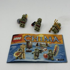 LEGO 70231 Legends of CHIMA: Crocodile Tribe Pack Minifigs & Manual Mini Figures