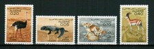ALGERIA 1967 FAUNA Animals. Birds OSTRICH LIZZARD FOX ANTHELOPE - MNH