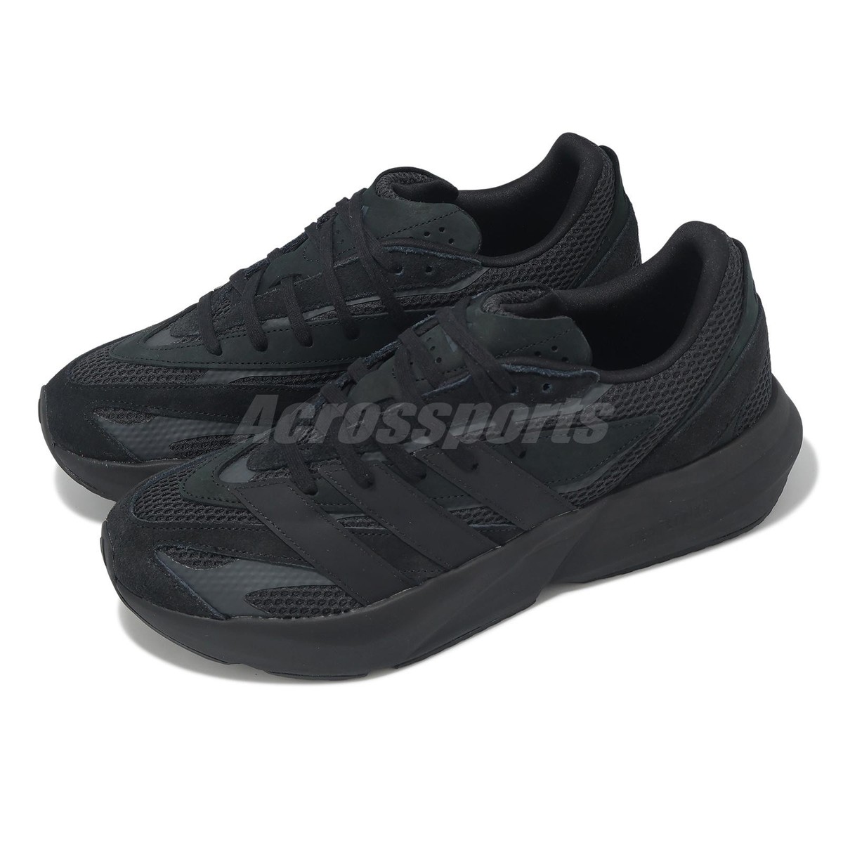 adidas Lightblaze Core Black Men Road Running Jogging Shoes