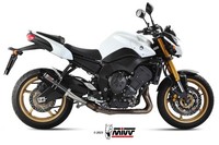 Auspuff Zugelassen Mivv GP Inox Schwarz Yamaha FZ8 / FAZ 8 2010 - 2016