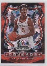 2020-21 Panini Prizm Draft Picks Crusade Red Ice Prizm Onyeka Okongwu #85 0a9a